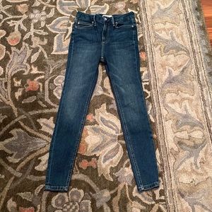Free people high rise skinny jeans